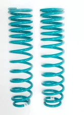 Dobinsons 2" Front Variable Rate Tapered Coil Springs Teal Blue Toyota Land Cruiser 80 Series 90-97                                     - C97-146VT - Image 2