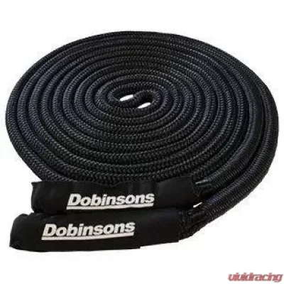 Dobinsons 4x4 30FT 19,000 LBS Kinetic Snatch Tow Recovery Rope - SS80-3844