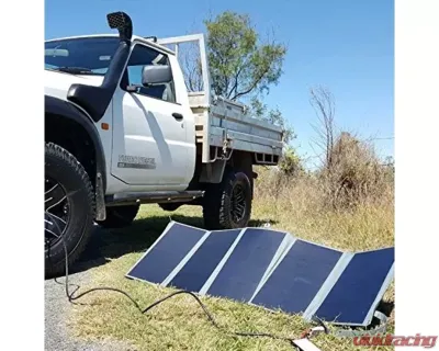 Dobinsons 4X4 80 Watt Folding Solar Panel Kit with MPPT Charging Module - EA80-3842K