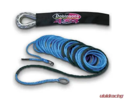 Dobinsons 4X4 18,000lbs 30m x 11mm Synthetic Rope - EW80-3822