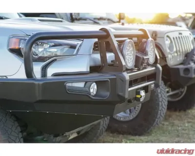 Dobinsons 4x4 Classic Black Deluxe Steel Bullbar Toyota 4Runner 5th Gen 2014-2023 - BU59-5557