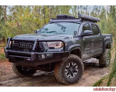 Dobinsons 4x4 Classic Black Deluxe Steel Bullbar Toyota Tacoma 3rd Gen 2016-2023 - BU59-5559
