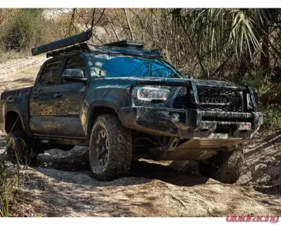 Dobinsons 4x4 Classic Black Deluxe Steel Bullbar Toyota Tacoma 3rd Gen 2016-2023 - BU59-5559