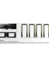 Dobinsons 1.25" Rear Lift Quick Ride Spacer Kit Toyota Tacoma | Tundra 1996-2023                                     - QR59-552K - Image 2