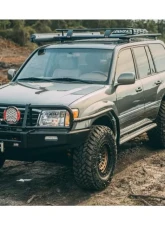 Dobinsons SR59-164 Side Steps & Rails for Lexus LX470/Toyota