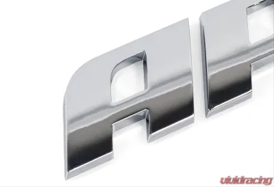 APR Polished Silver Bagde Audi - A1000006