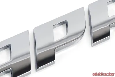 APR Polished Silver Bagde Audi - A1000006
