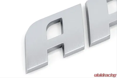 APR Matte Silver Badge for Audi A1000007 - Custom Fit for Audi Models - A1000007