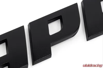 APR Satin Black Badge for Audi A1000008 - Custom Fit for Audi Models - A1000008