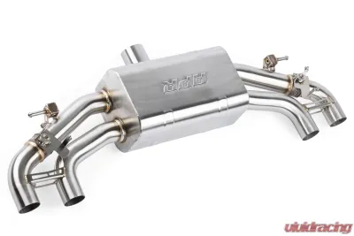 APR Catback Exhaust System for Volkswagen Golf R MK8 2022-2024, T304 Stainless Steel, Quad Tips - CBK0052