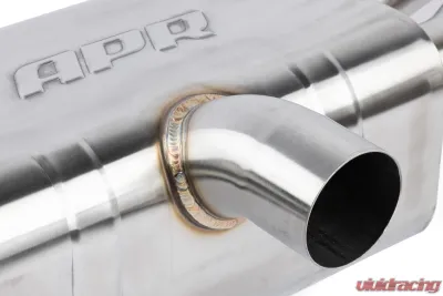 APR Catback Exhaust System for Volkswagen Golf R MK8 2022-2024, T304 Stainless Steel, Quad Tips - CBK0052