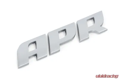 APR Matte Silver Badge for Audi A1000007 - Custom Fit for Audi Models - A1000007