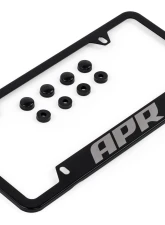 APR Black Thick Frame License Plate with Hiders for Audi, Porsche, Volkswagen, T304 Stainless Steel                                     - A1000010 - Image 7