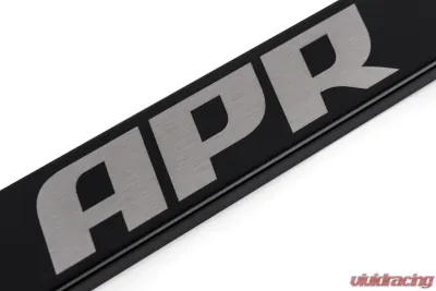 APR Black Thick Frame License Plate with Hiders for Audi, Porsche, Volkswagen, T304 Stainless Steel - A1000010