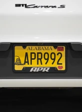 APR Black Thick Frame License Plate with Hiders for Audi, Porsche, Volkswagen, T304 Stainless Steel                                     - A1000010 - Image 6