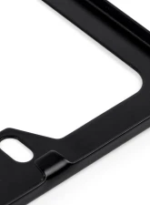 APR Black Thin Frame License Plate with Hiders                                     - A1000013 - Image 3