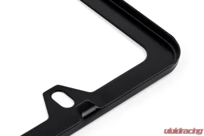 APR Black Thin Frame License Plate with Hiders - A1000013