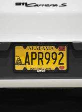 APR Black Thin Frame License Plate with Hiders                                     - A1000013 - Image 6