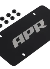 APR Silver on Black License Plate for A1000015 - Durable Aluminum, Standard Size                                     - A1000015 - Image 6