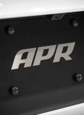 APR Silver on Black License Plate for A1000015 - Durable Aluminum, Standard Size                                     - A1000015 - Image 4