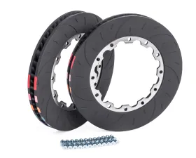 APR 350x34mm 6 Piston Brake Replacement Rings and Hardware