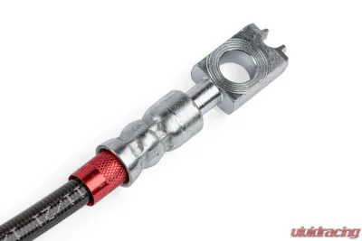 APR Braided Stainless Steel Brake Lines Set of 2 for Audi VW Front 2015-2023 - BRK00050