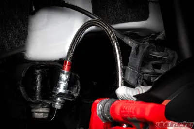 APR Braided Stainless Steel Brake Lines Set of 2 for Audi VW Front 2015-2023 - BRK00050