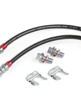 APR Braided Stainless Steel Brake Lines Set of 2 Rear for Audi VW 2015-2025                                     - BRK00051 - Image 8
