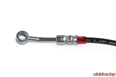 APR Braided Stainless Steel Brake Lines Set of 2 Rear for Audi VW 2015-2025 - BRK00051