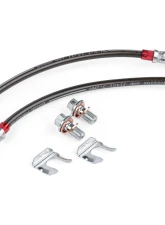 APR Braided Stainless Steel Brake Lines Set of 2 Rear for VW Golf GTI Jetta Tiguan 2015-2025                                     - BRK00053 - Image 8