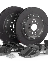 APR 370x34mm 6-Piston Big Brake Kit - Front - Grey - Fits Audi S3 22-24, VW Golf R 22-24, GTI 22-24                                     - BRK00071 - Image 15