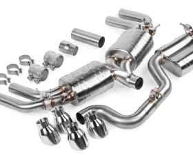 APR Catback Exhaust System for Audi 8V S3 2015-2020, T304 Stainless Steel, Polished Tips