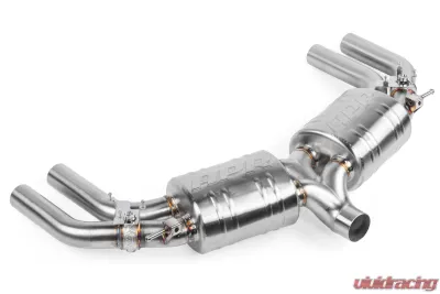 APR Catback Exhaust System for Audi 8V S3 2015-2020, T304 Stainless Steel, Polished Tips - CBK0003