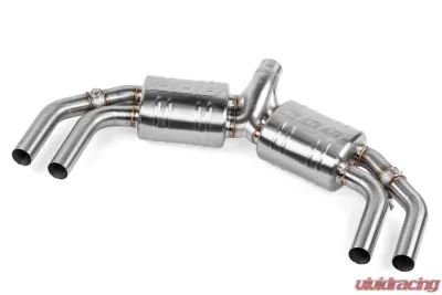 APR Catback Exhaust System for Audi 8V S3 2015-2020, T304 Stainless Steel, Polished Tips - CBK0003