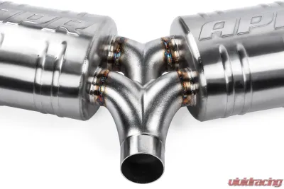 APR Catback Exhaust System for Audi 8V S3 2015-2020, T304 Stainless Steel, Polished Tips - CBK0003