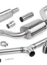 APR Catback Exhaust System for Volkswagen Mk7 GTI 2015-2017, T304 Stainless Steel, Polished Tips                                     - CBK0008 - Image 20