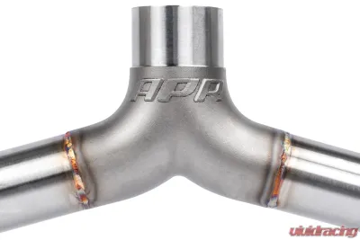 APR Catback Exhaust System for Volkswagen Mk7 GTI 2015-2017, T304 Stainless Steel, Polished Tips - CBK0008