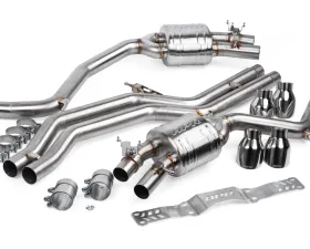 APR Catback Exhaust System for Audi S6 | S7 4T 2013-2018, T304 Stainless Steel, Dual Tips