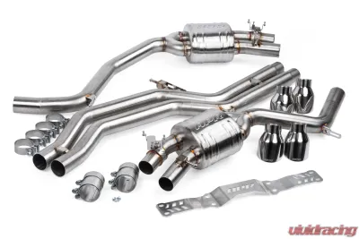 APR Catback Exhaust System for Audi S6 | S7 4T 2013-2018, T304 Stainless Steel, Dual Tips - CBK0009