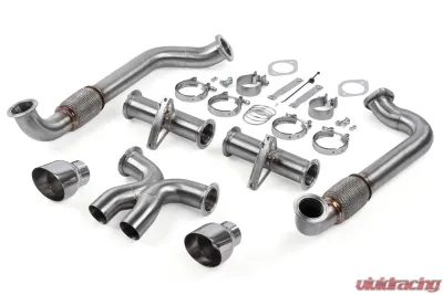 APR Catback Exhaust System for Porsche 718 982 (2017-2024) - T304 Stainless Steel, 2.5" Piping - CBK0024