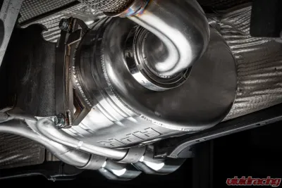 APR Left Muffler Catback Exhaust System for Porsche 718 982 2017-2024, T304 Stainless Steel - CBK0028
