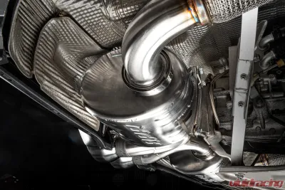 APR Catback Exhaust System with Muffler for Porsche 718 982 2017-2024, T304 Stainless Steel - CBK0029