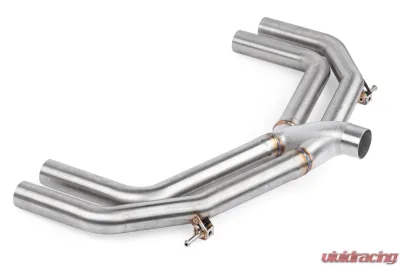 APR Axleback Valveless Exhaust Conversion for Audi S3 2015-2020, T304 Stainless Steel - CBK0036