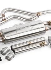 APR Catback Exhaust System for Audi TT RS (8S) 2018-2023, T304 Stainless Steel, Quad Tips                                     - CBK0042 - Image 20