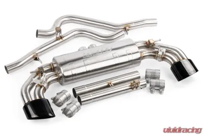 APR Catback Exhaust System for Audi TT RS (8S) 2018-2023, T304 Stainless Steel, Quad Tips - CBK0042
