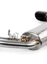 APR Catback Exhaust System for Audi TT RS (8S) 2018-2023, T304 Stainless Steel, Quad Tips                                     - CBK0042 - Image 3