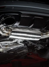 APR Catback Exhaust System for Audi TT RS (8S) 2018-2023, T304 Stainless Steel, Quad Tips                                     - CBK0042 - Image 20