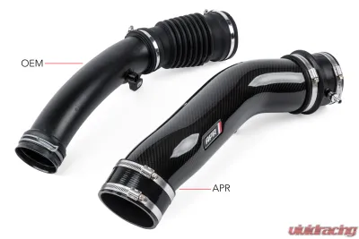 APR Turbo Charger Inlet Rear Carbon Tube for Audi RS3 2017-2020, TT MK3 2018-2023 - CI100038-B