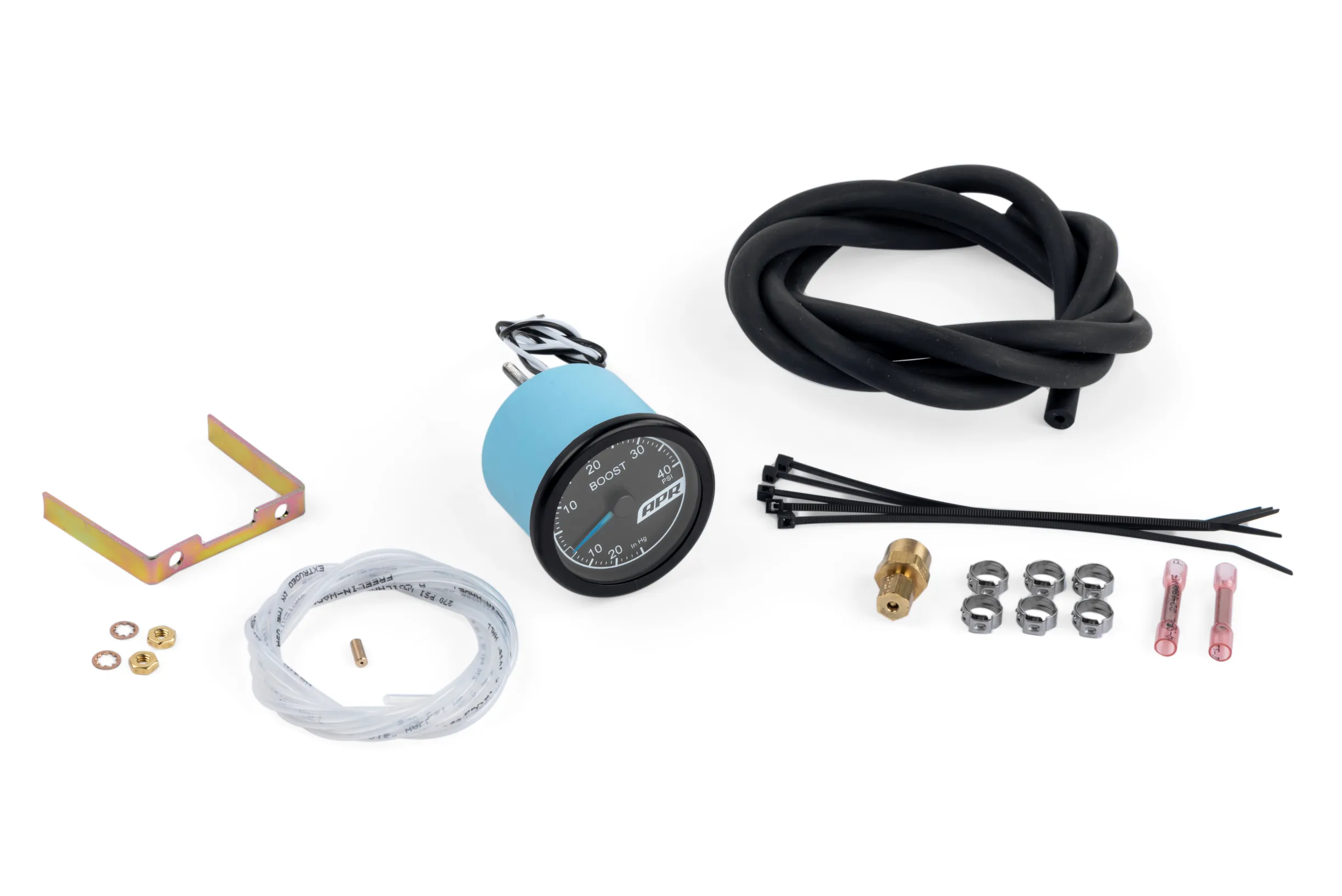 APR Universal Mechanical Boost Gauge System Blue - MS100146