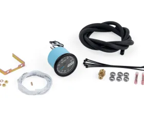 APR Universal Mechanical Boost Gauge System Blue
